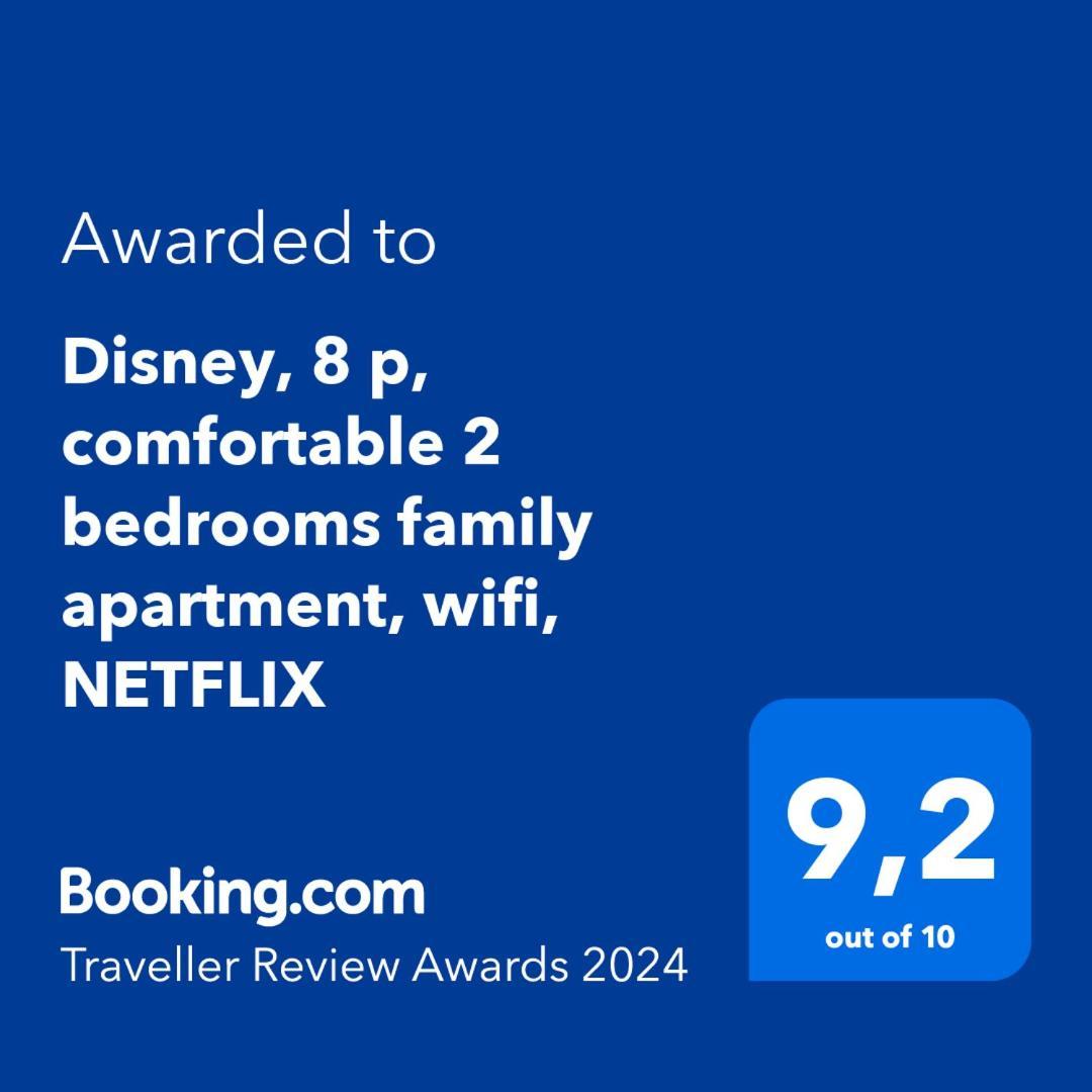 Disney, Very Nice 2 Bedrooms Family Apartment, Wifi, Netflix 8 Pers Шеси Екстериор снимка